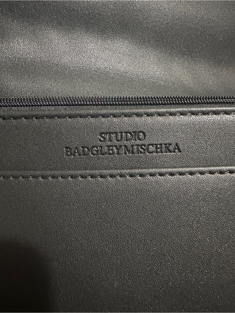 Badgley Mischka Black Chain Bag